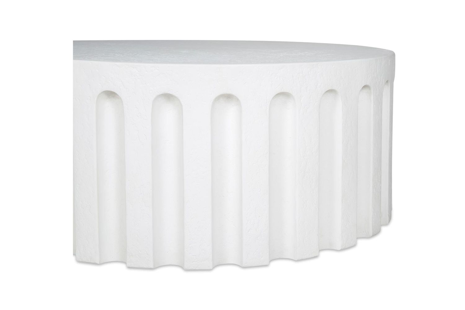 Moe's - Eris Contemporary Outdoor Coffee Table in White