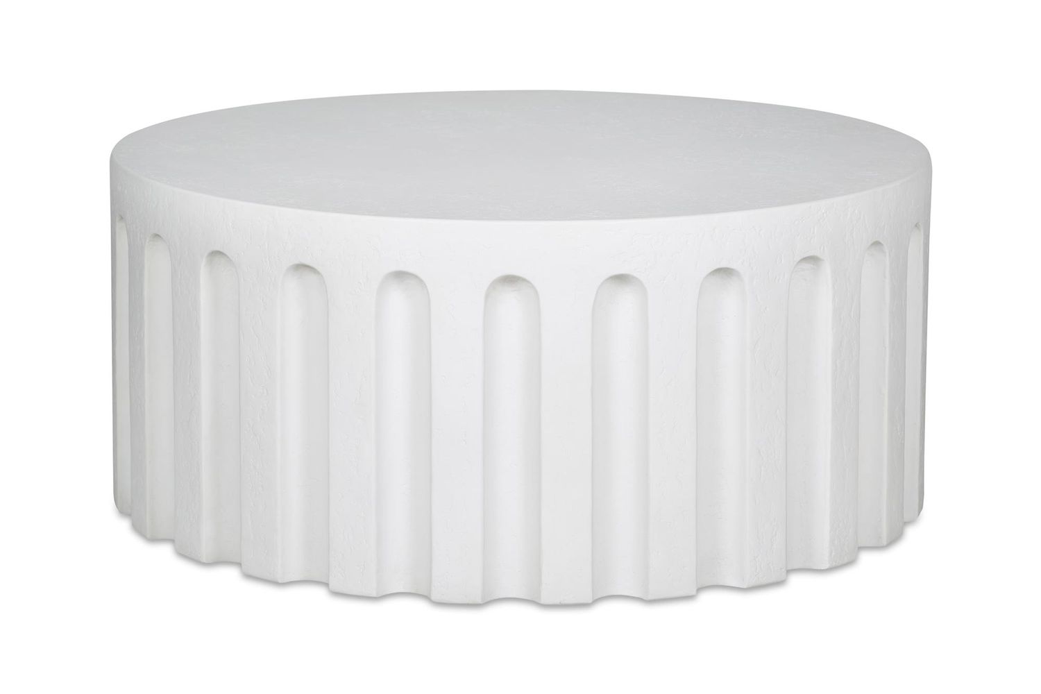 Moe's - Eris Contemporary Outdoor Coffee Table in White