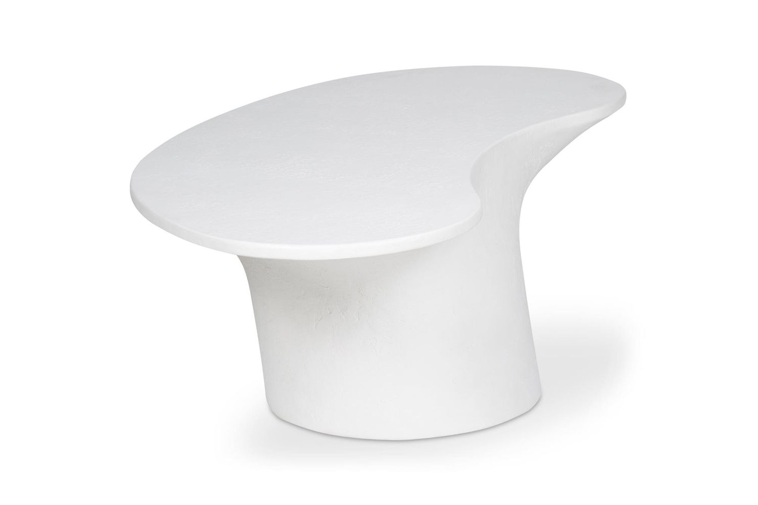 Moe's Yumi Contemporary Outdoor Coffee Table - White