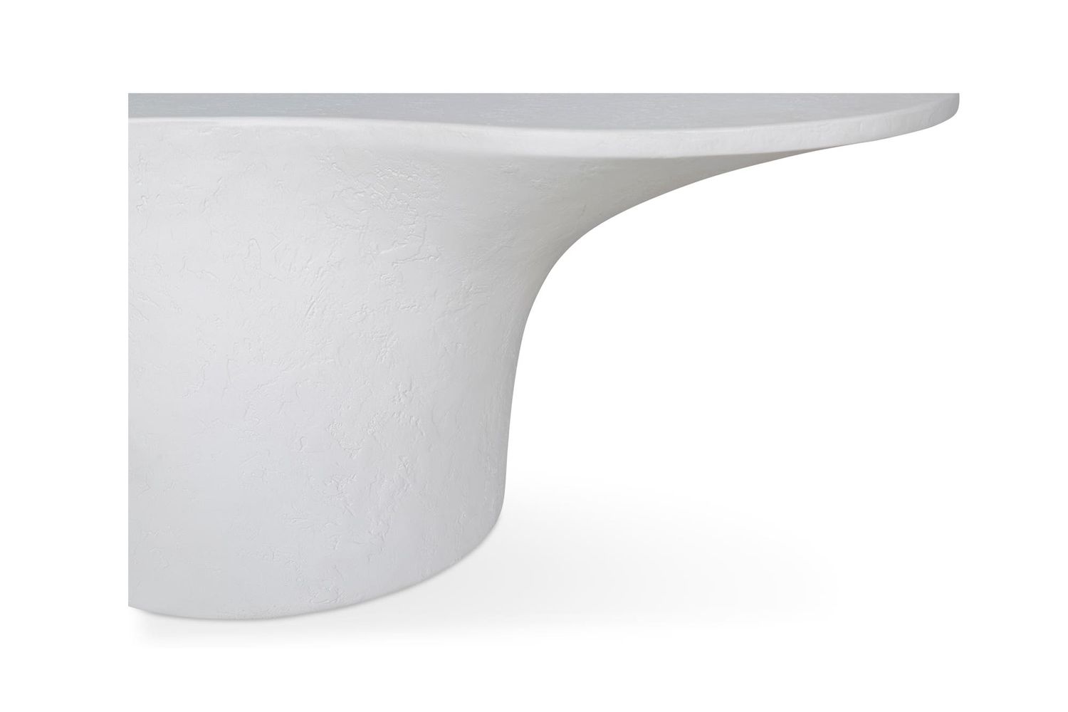 Moe's Yumi Contemporary Outdoor Coffee Table - White