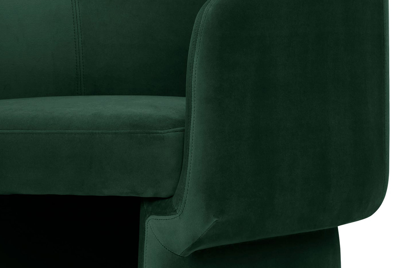 Moe's Franco Chair - Dark Green