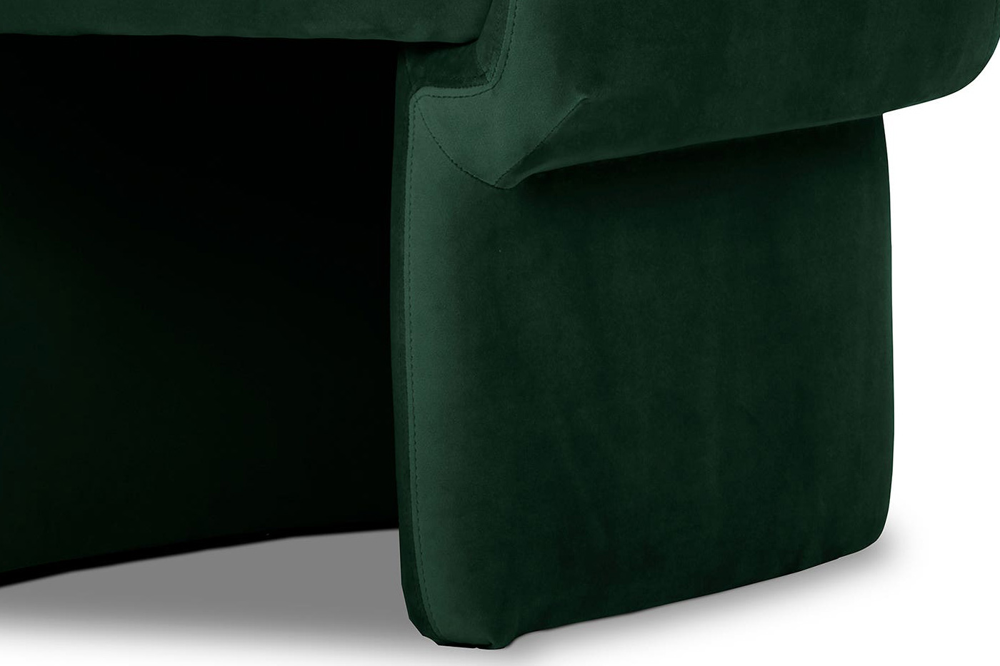 Moe's Franco Chair - Dark Green