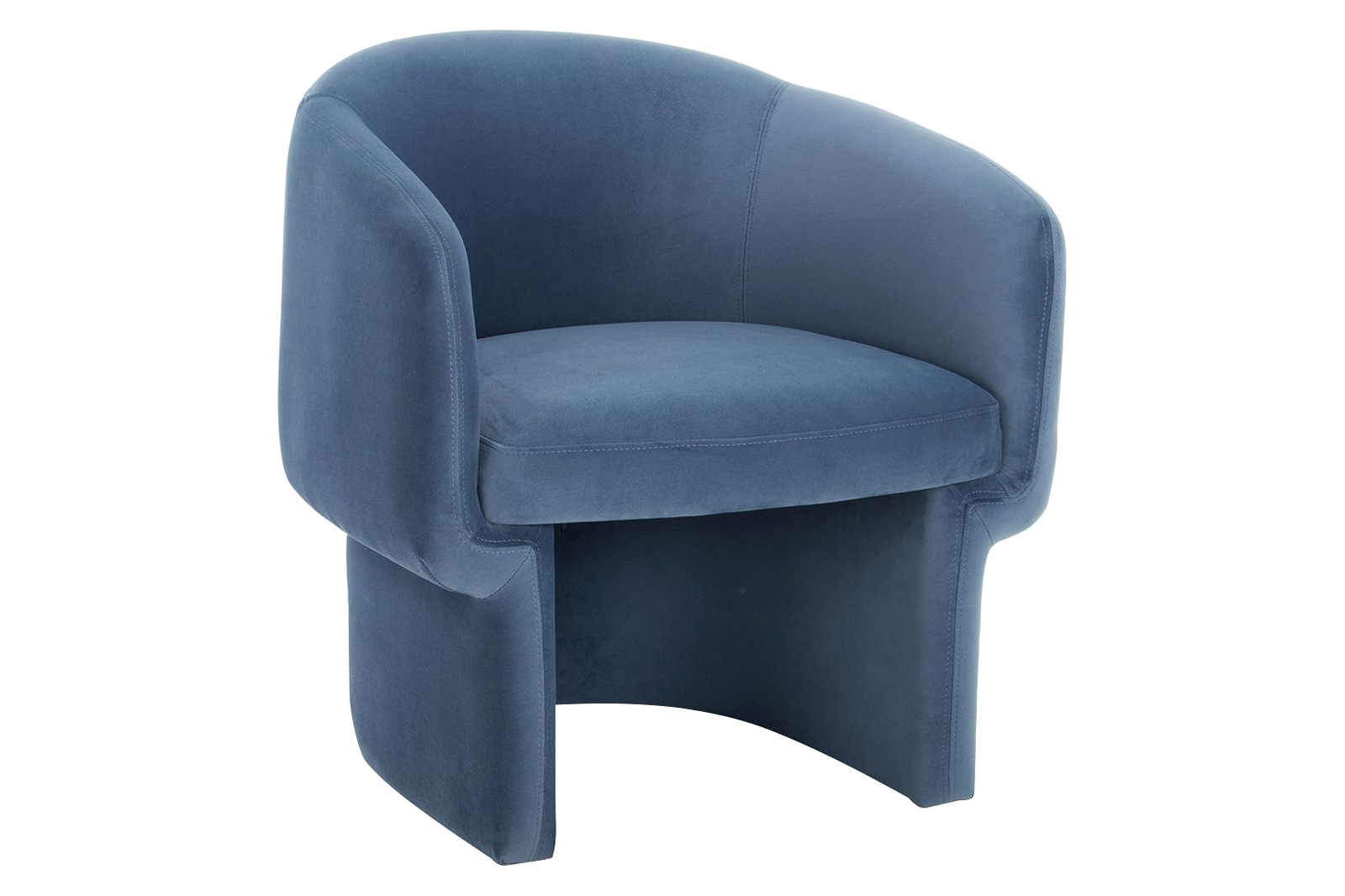 Moe's Franco Chair - Dusted Blue