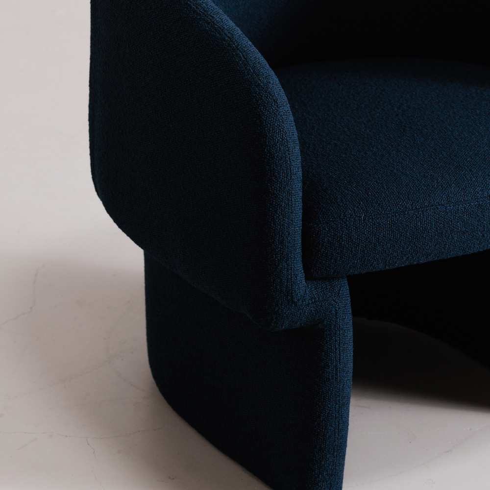 Moe's Franco Chair - Dark Indigo