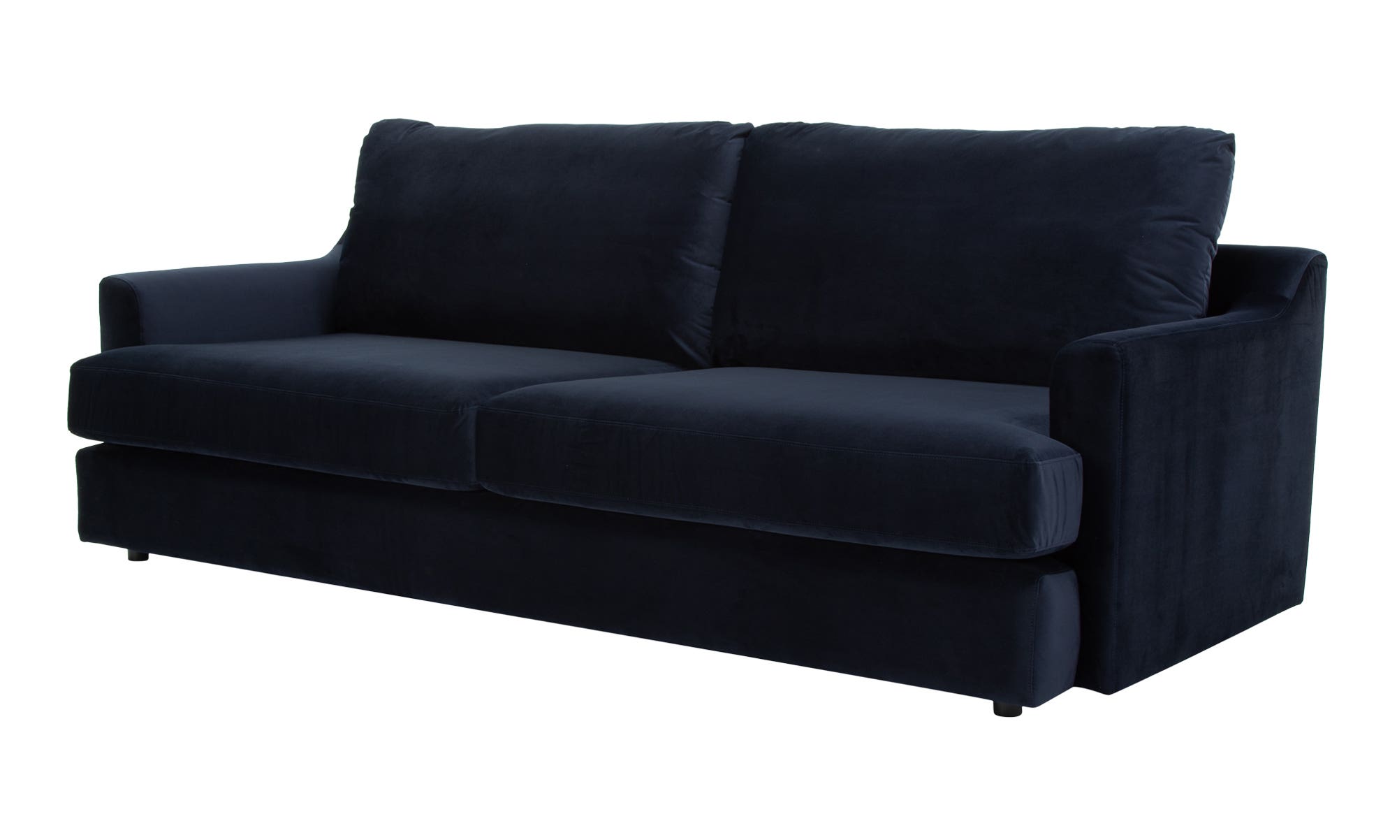 Moe's Alvin Sofa - Nightfall Blue