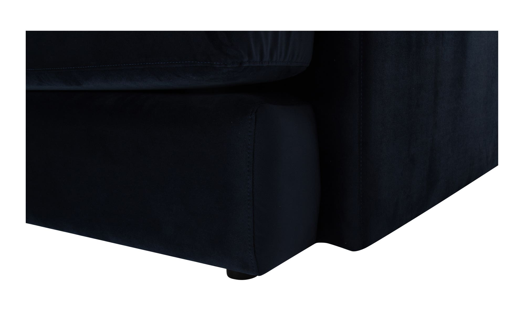 Moe's Alvin Sofa - Nightfall Blue