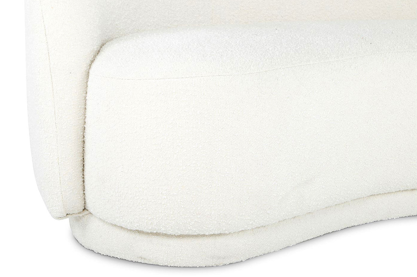 Moe's Excelsior Sofa - Cream White, Fabric