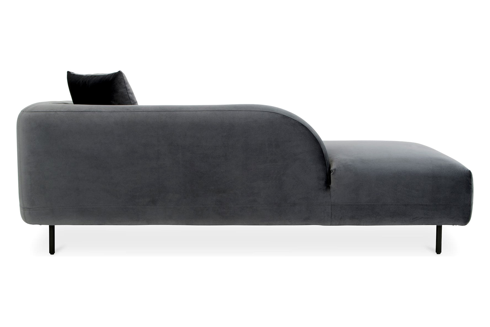 Moe's™ Deleuze Chaise - Dark Gray