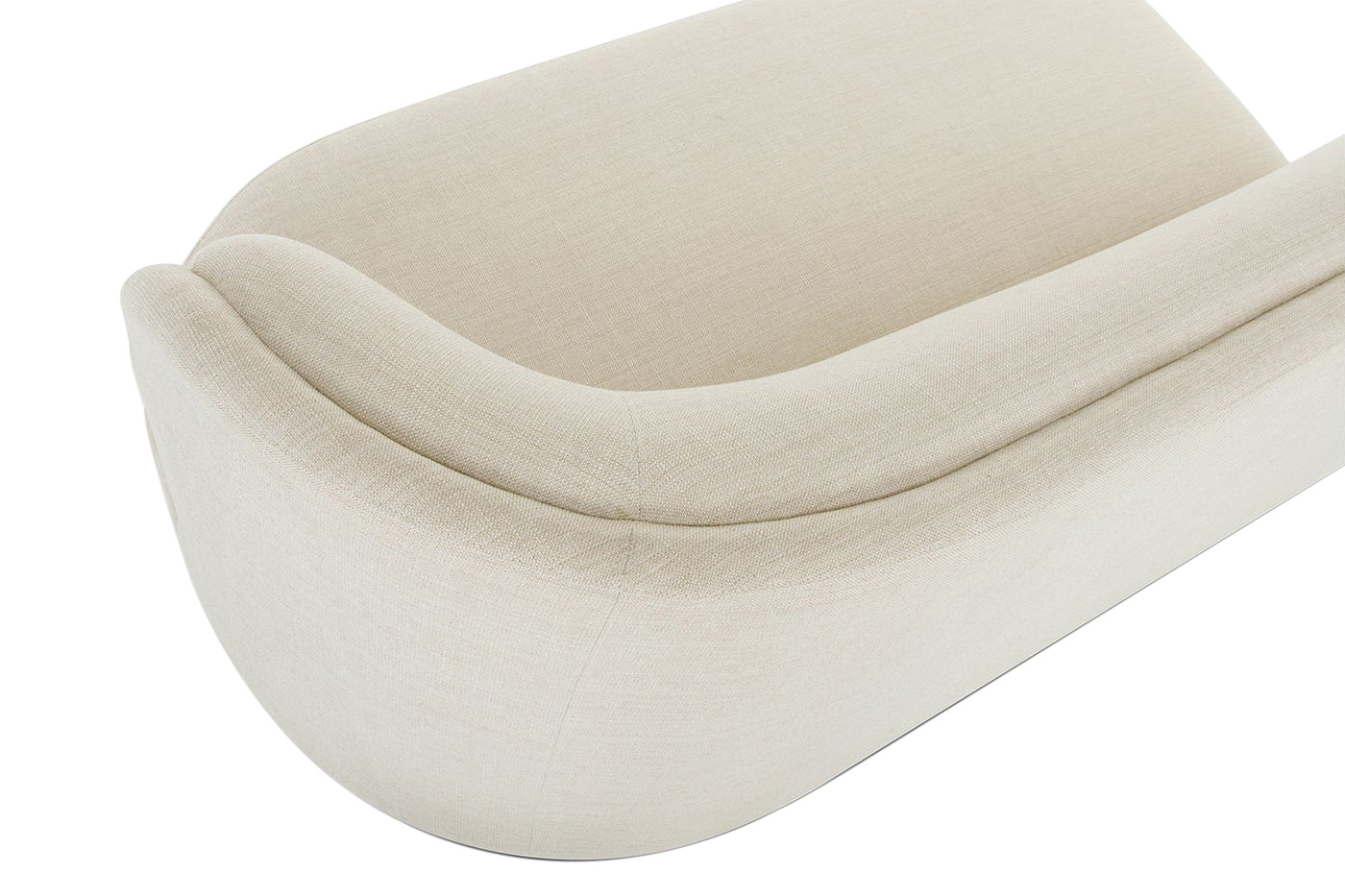 Moe's™ Yoon 2 Seat Sofa - Sweet Cream, Right Chaise