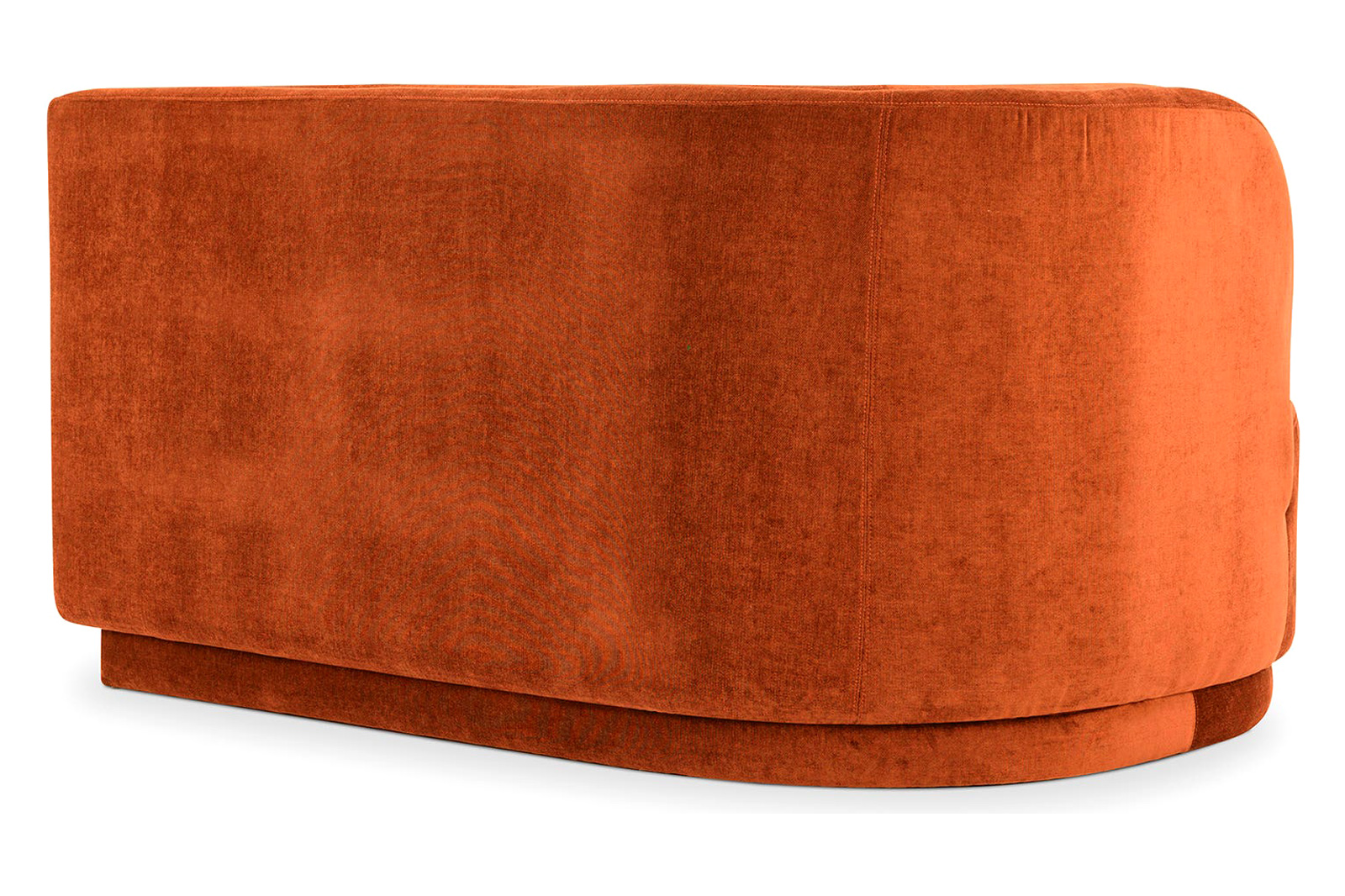 Moe's Yoon 2 Seat Sofa - Fired Rust, Right Chaise