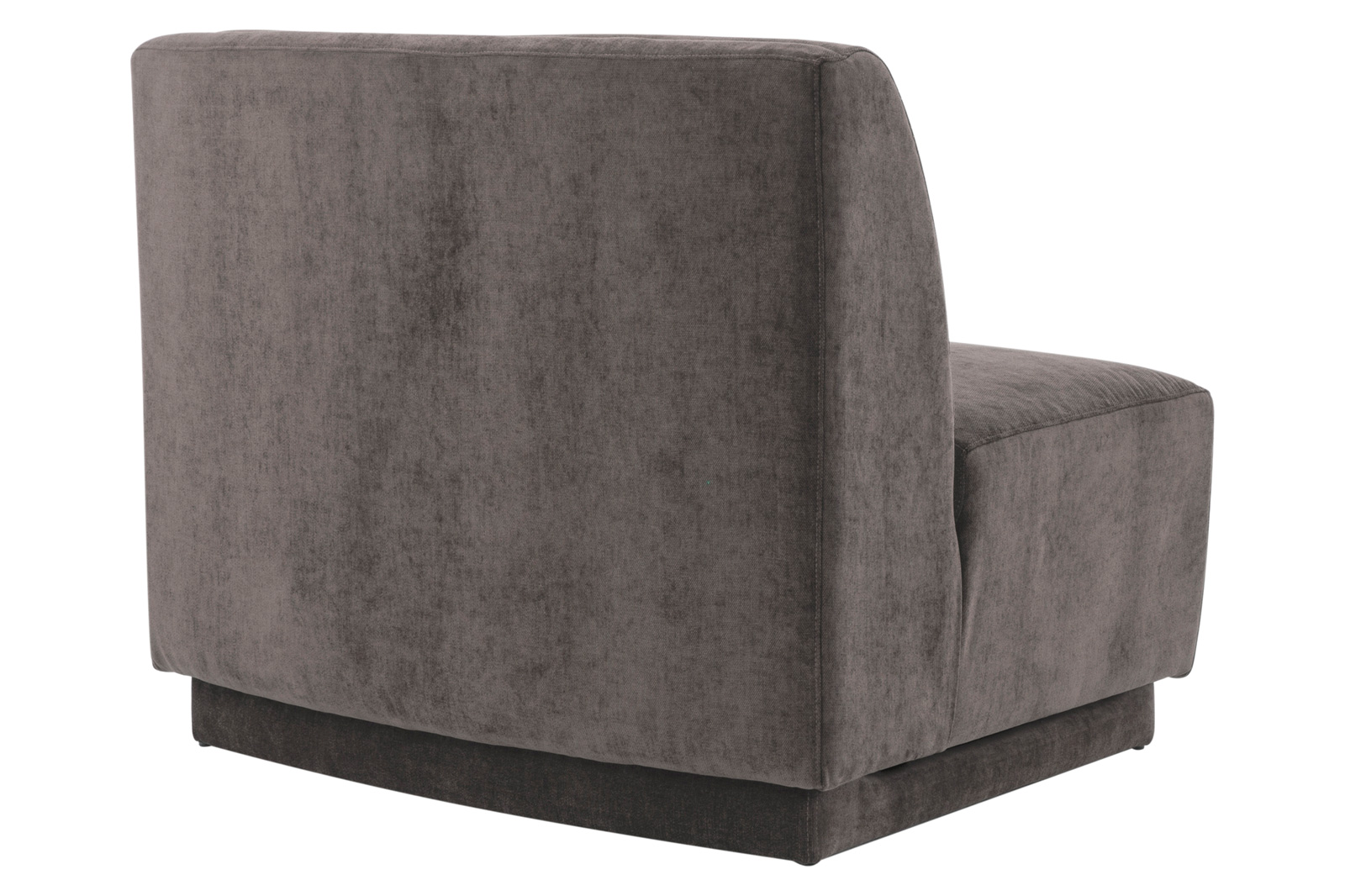 Moe's Yoon Slipper Chair - Umbra Gray