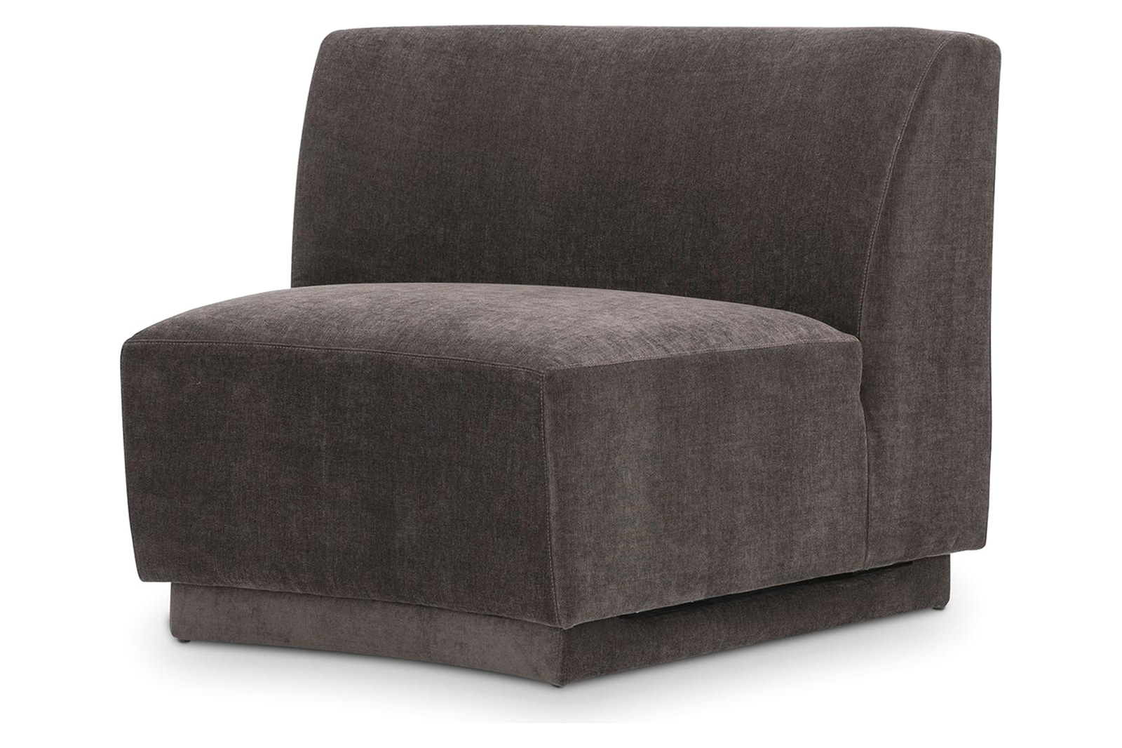 Moe's Yoon Slipper Chair - Umbra Gray