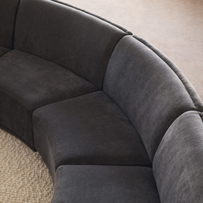 Moe's Yoon Radius Modular Sectional - Umbra Gray