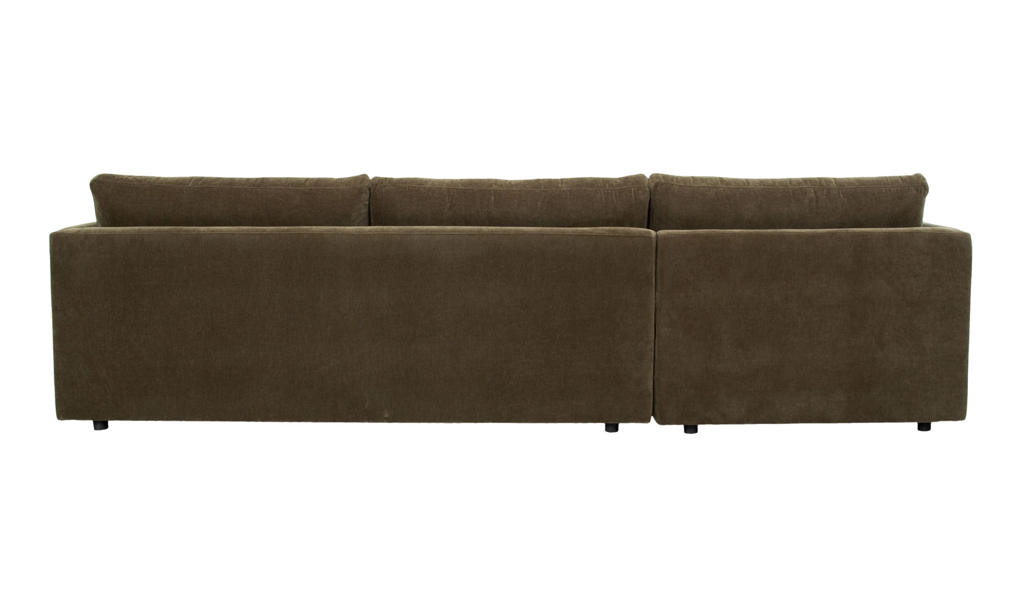 Moe's Bryn Rustic Left Facing Sectional - Heritage Green