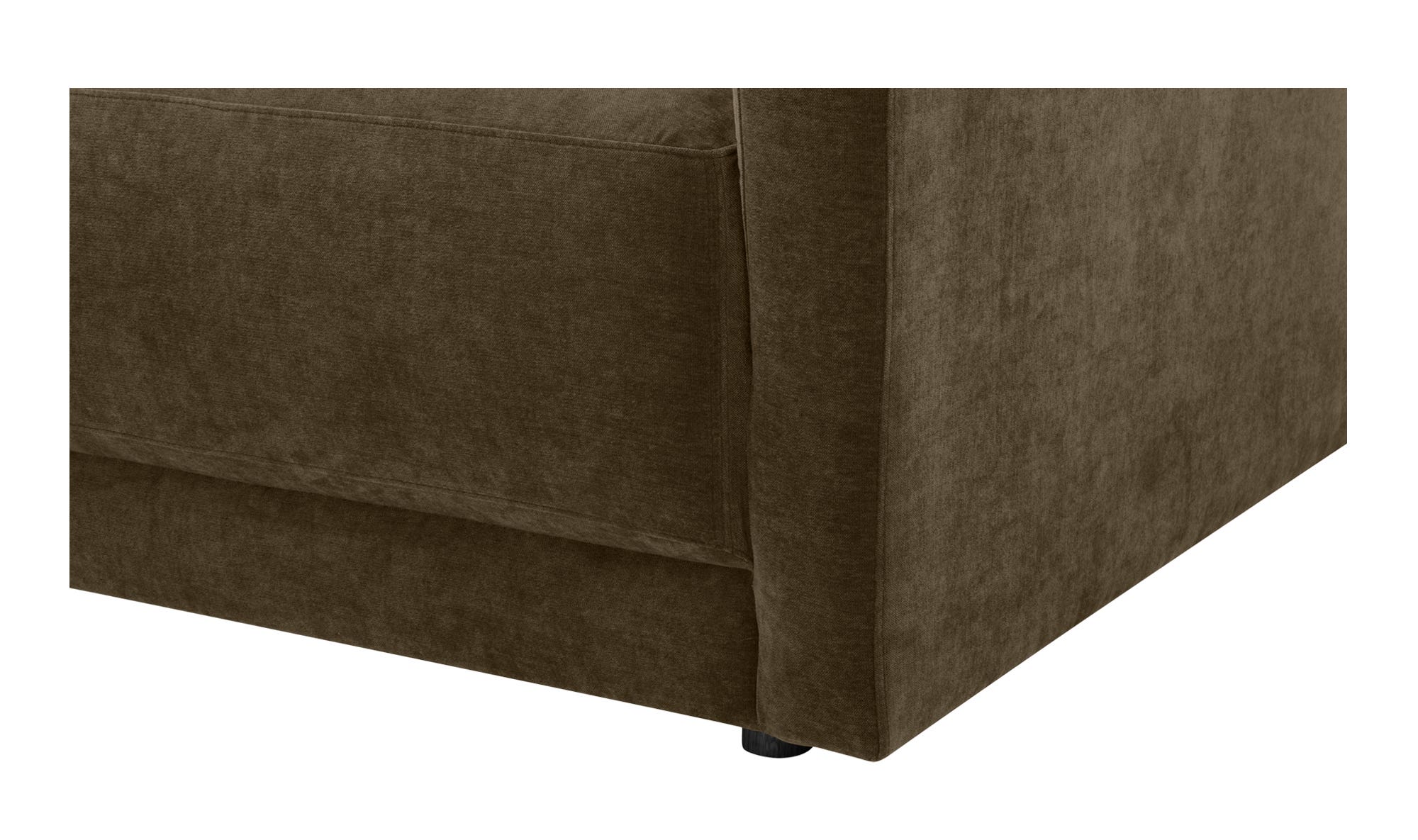 Moe's Bryn Rustic Left Facing Sectional - Heritage Green