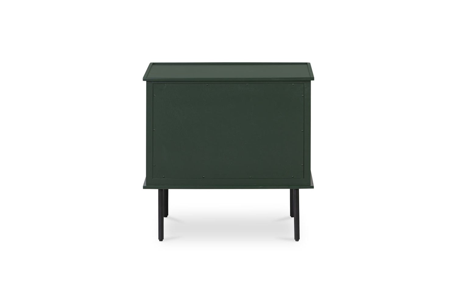 Moe's Reagan Contemporary 2 Drawer Nightstand - Deep Green