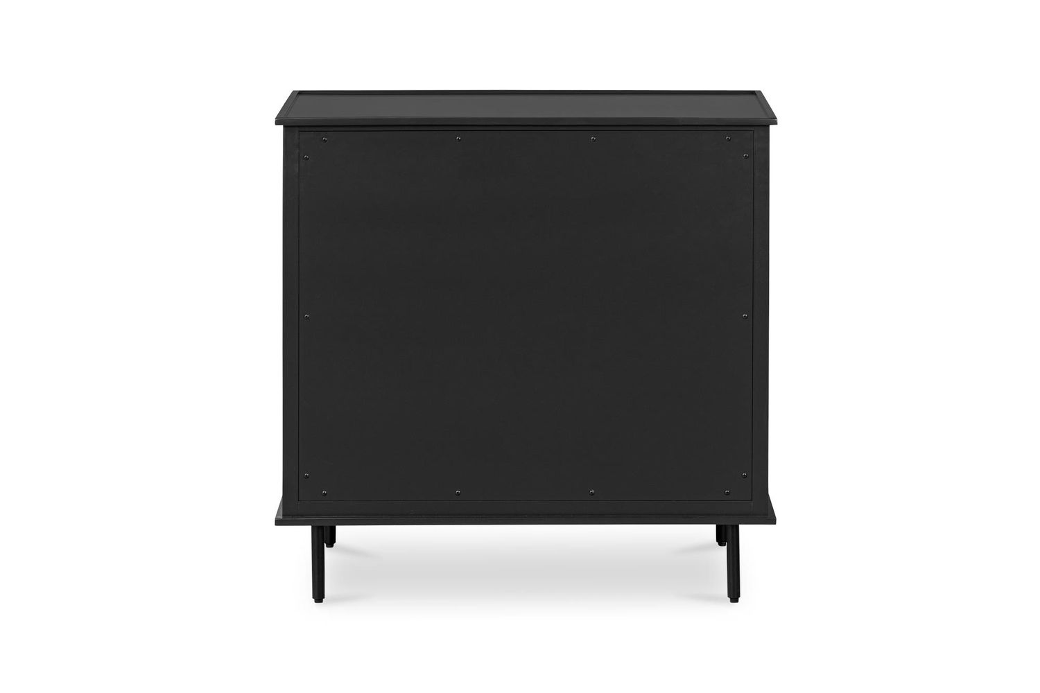 Moe's Reagan Contemporary 3 Drawer Nightstand - Black