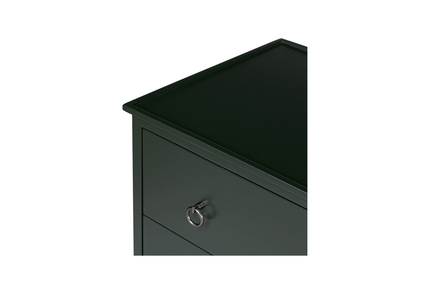 Moe's Reagan Contemporary 3 Drawer Nightstand - Deep Green