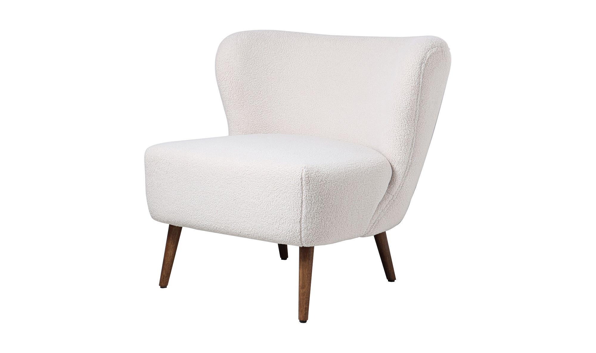 Moe's™ Margot Contemporary Accent Chair - Cream