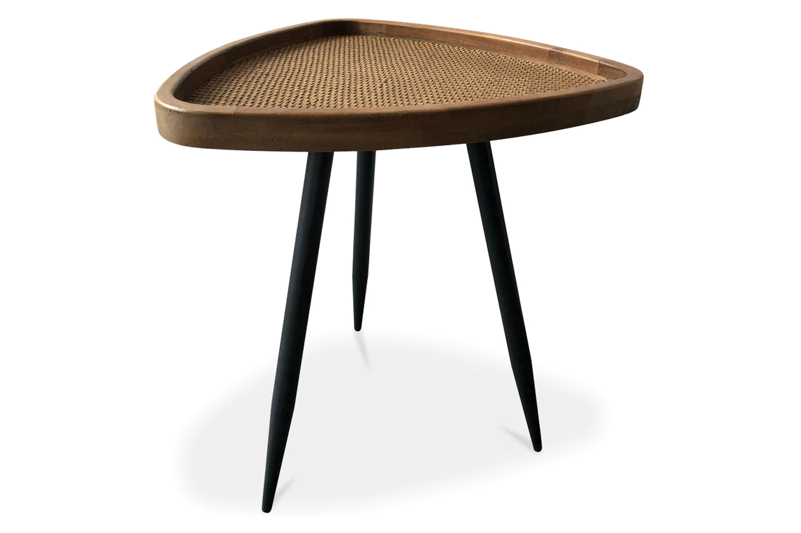 Moe's - Rollo Rattan Side Table in Beige