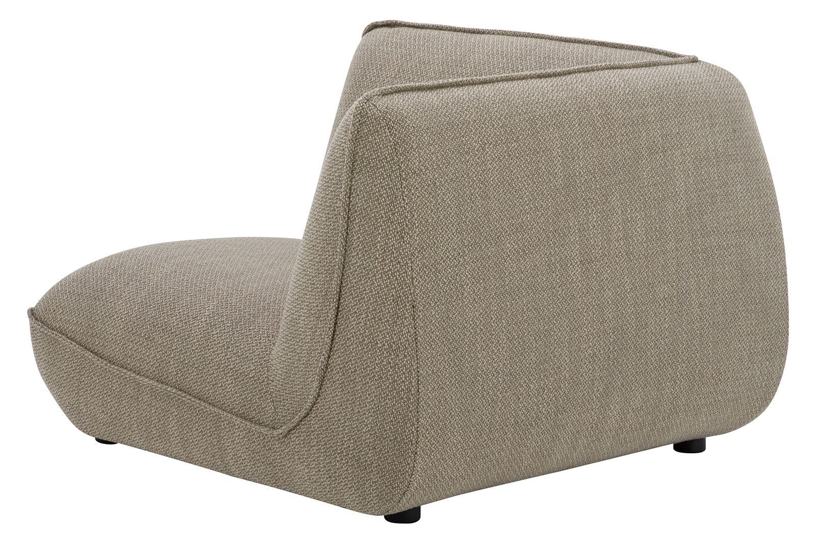 Moe's Zeppelin Corner Chair - Speckled Pumice