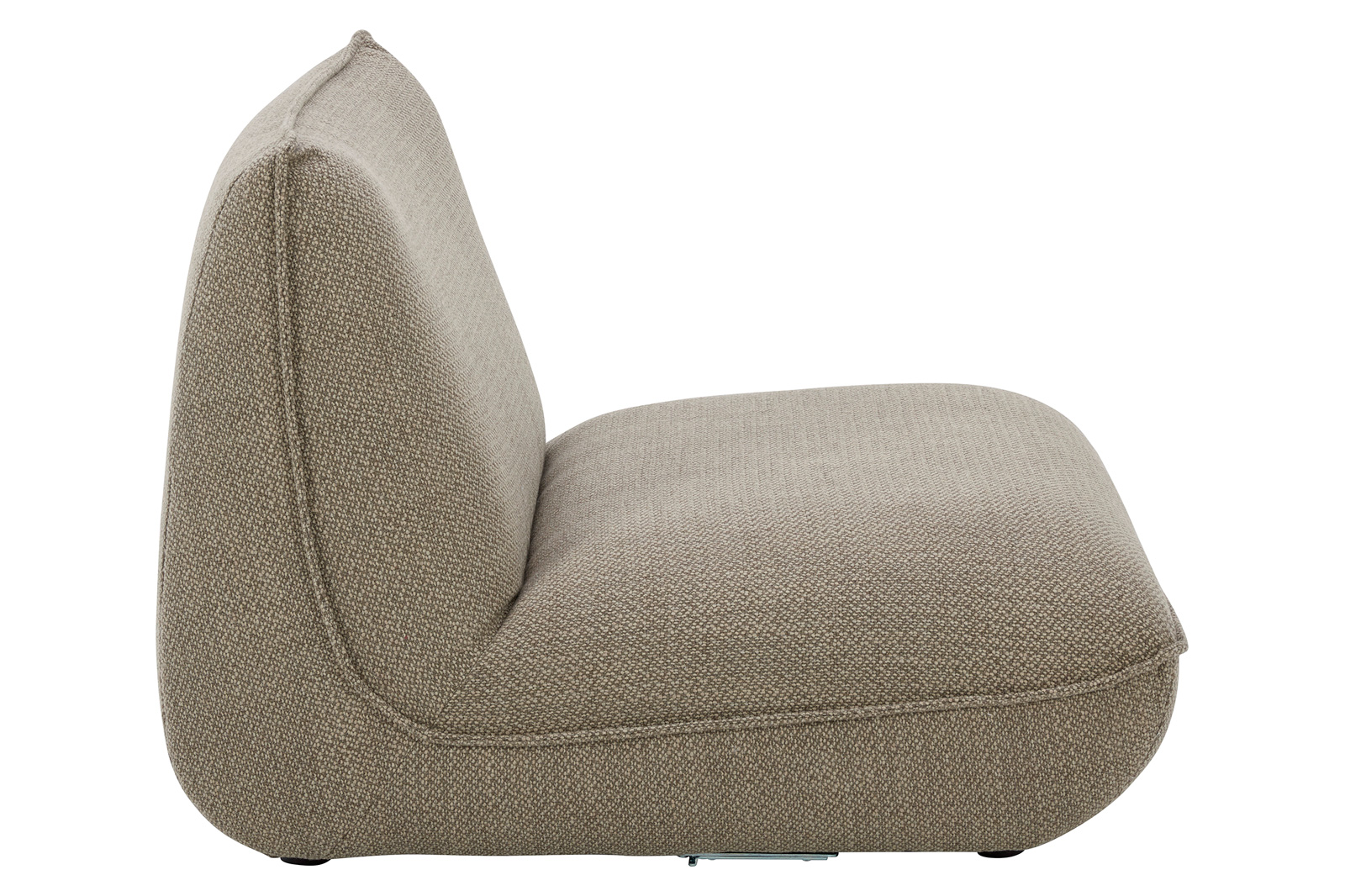 Moe's Zeppelin Slipper Chair - Speckled Pumice