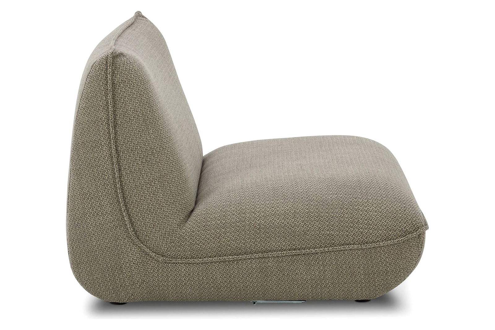 Moe's Zeppelin Slipper Chair - Speckled Pumice