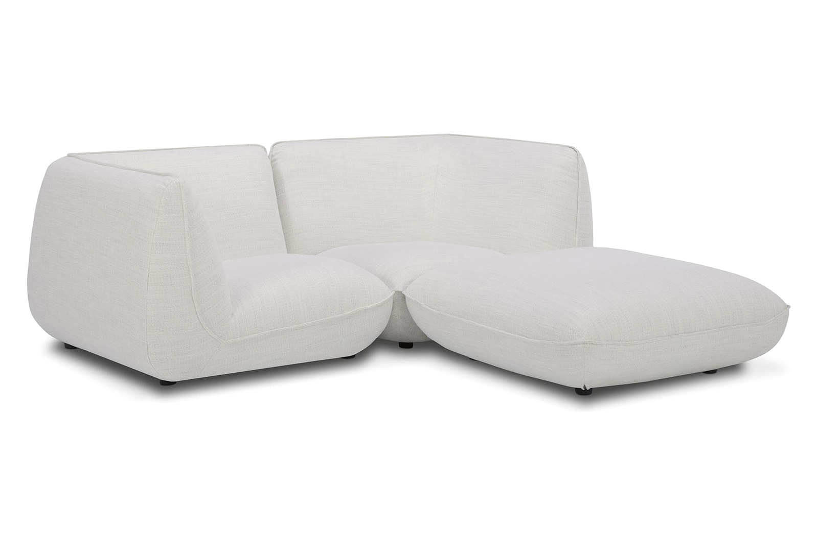 Moe's Zeppelin Nook Modular Sectional - White