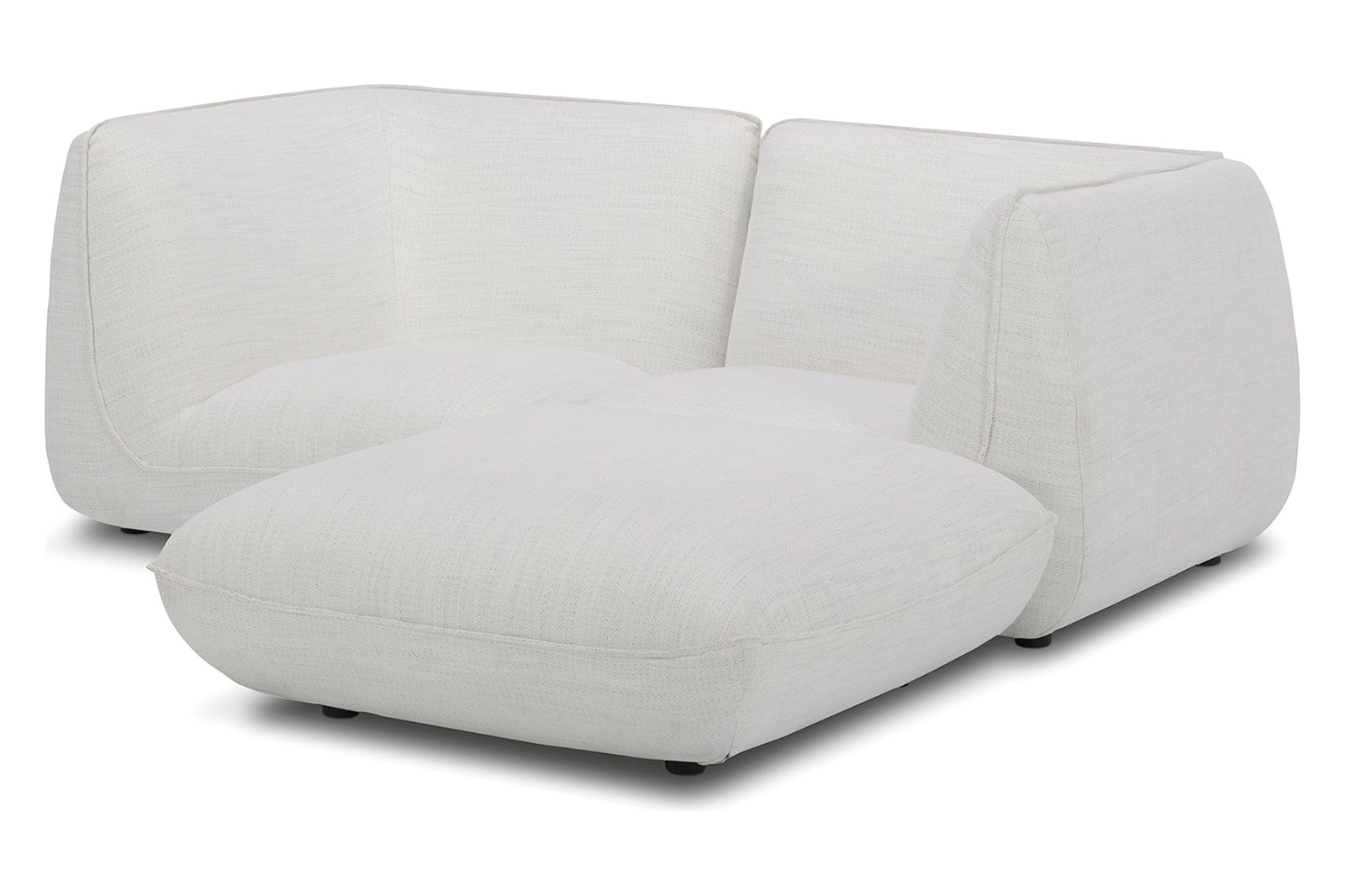 Moe's Zeppelin Nook Modular Sectional - White