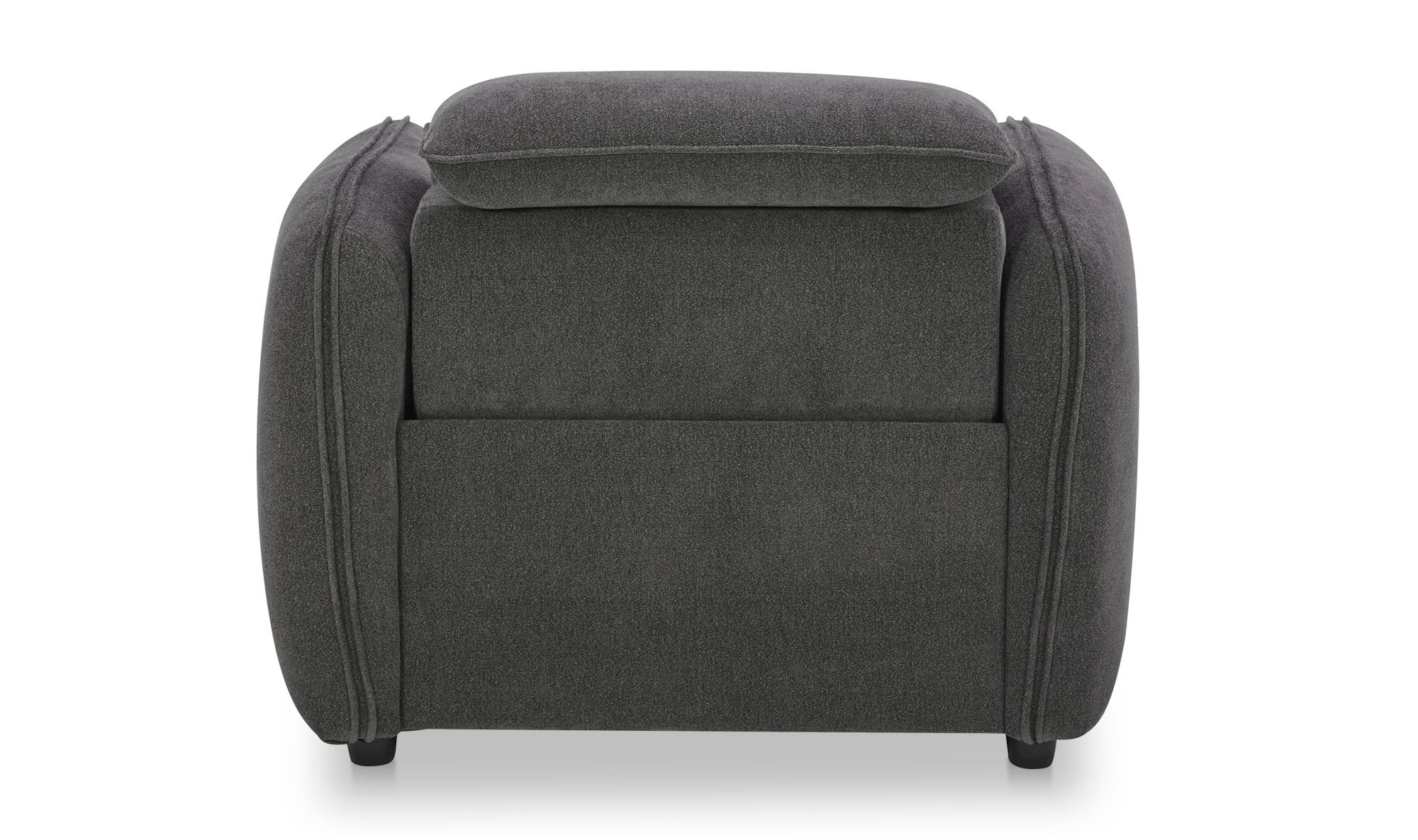 Moe's Eli Contemporary Power Recliner Chair - Dusk Gray