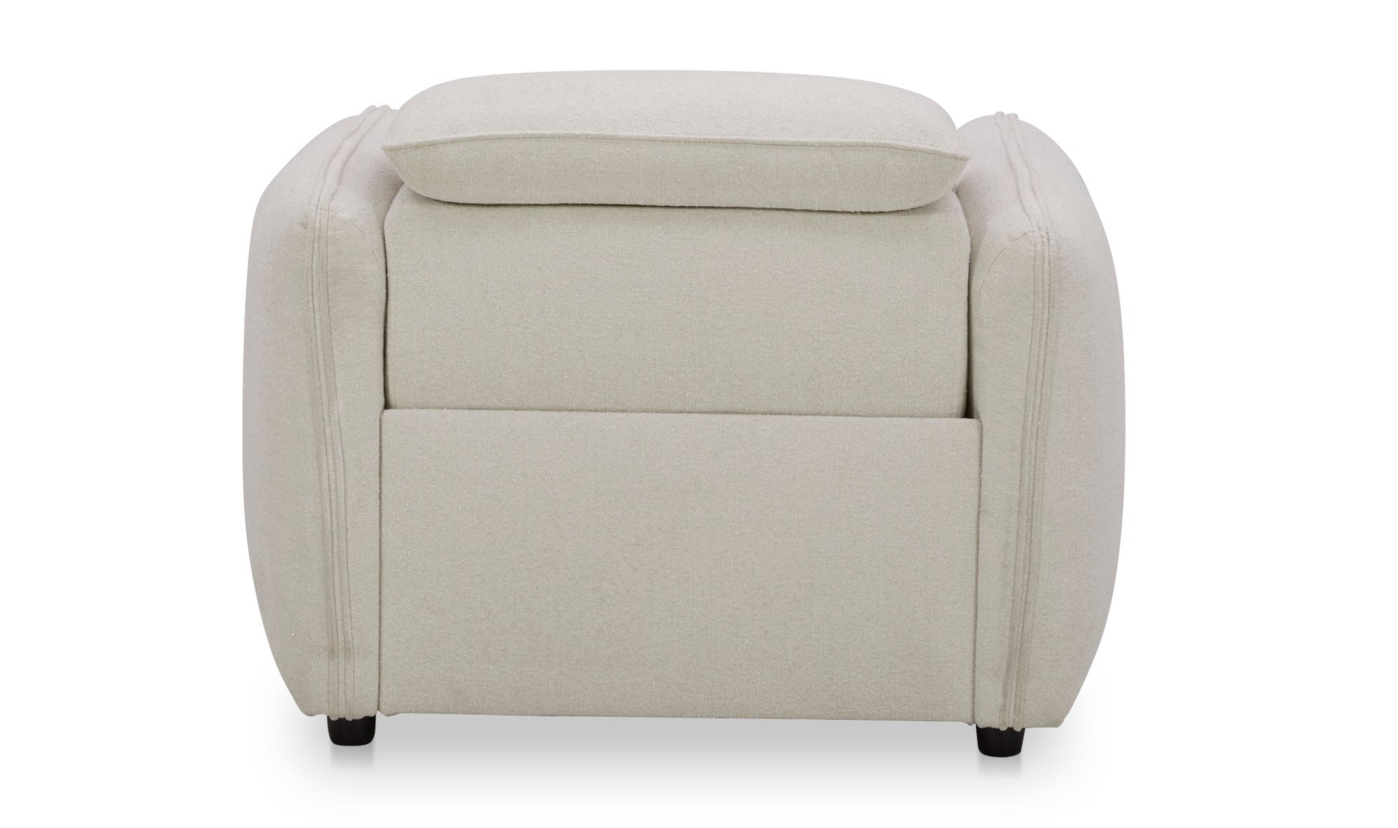 Moe's Eli Contemporary Power Recliner Chair - Warm White