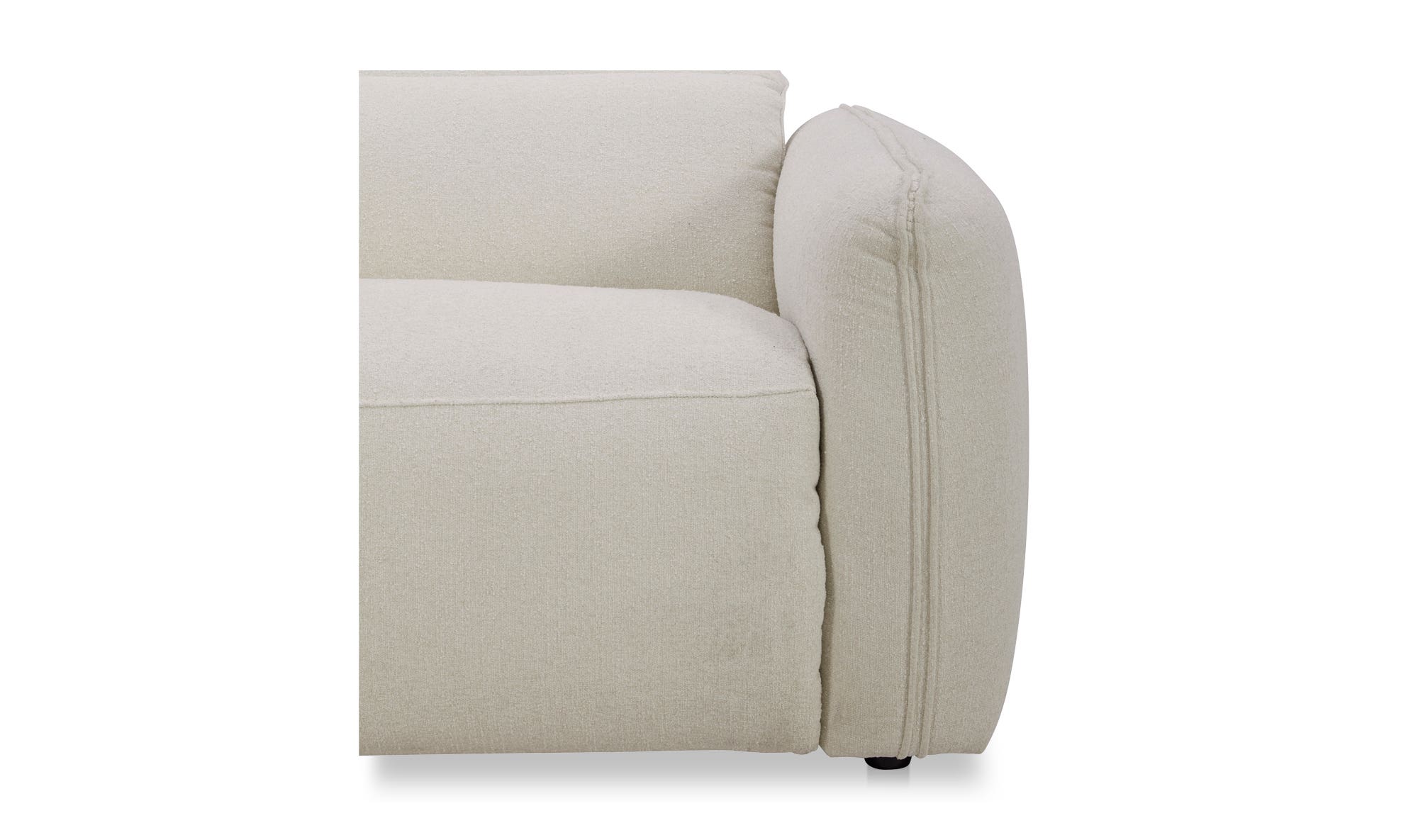 Moe's Eli Contemporary Power Recliner Chair - Warm White