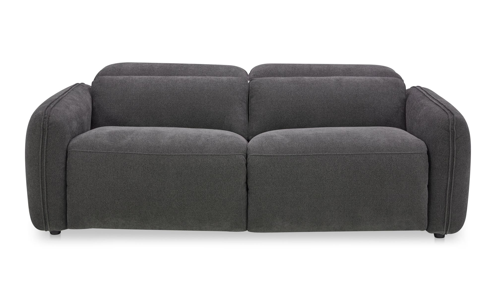 Moe's Eli Power Contemporary Sofa - Dusk Gray