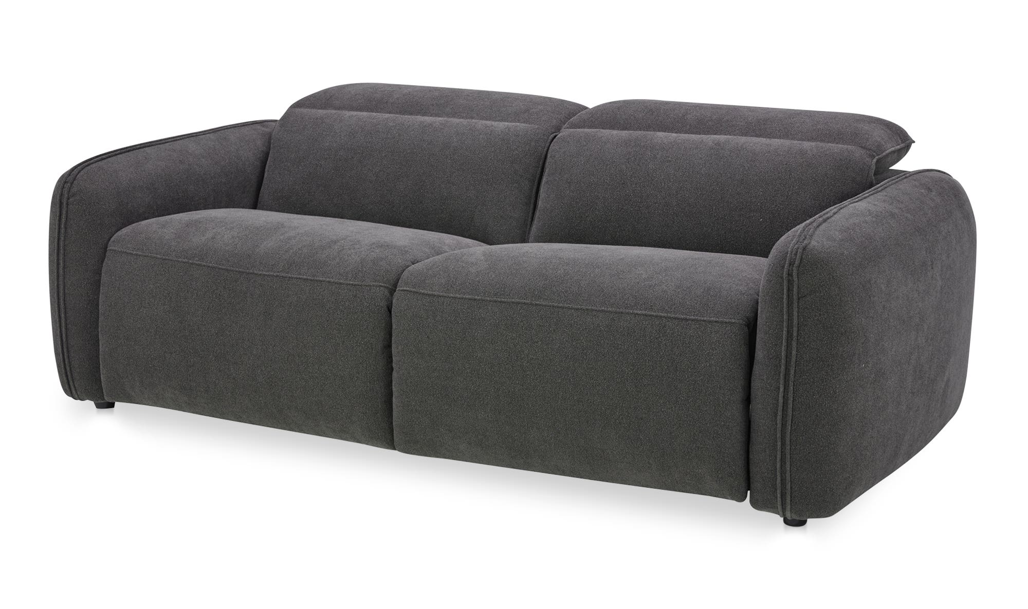 Moe's Eli Power Contemporary Sofa - Dusk Gray