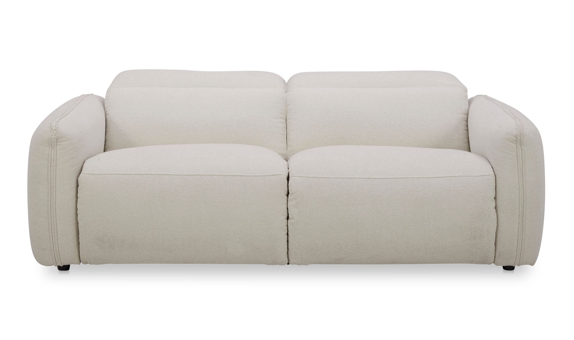 Moe's Eli Contemporary Sofa - Warm White