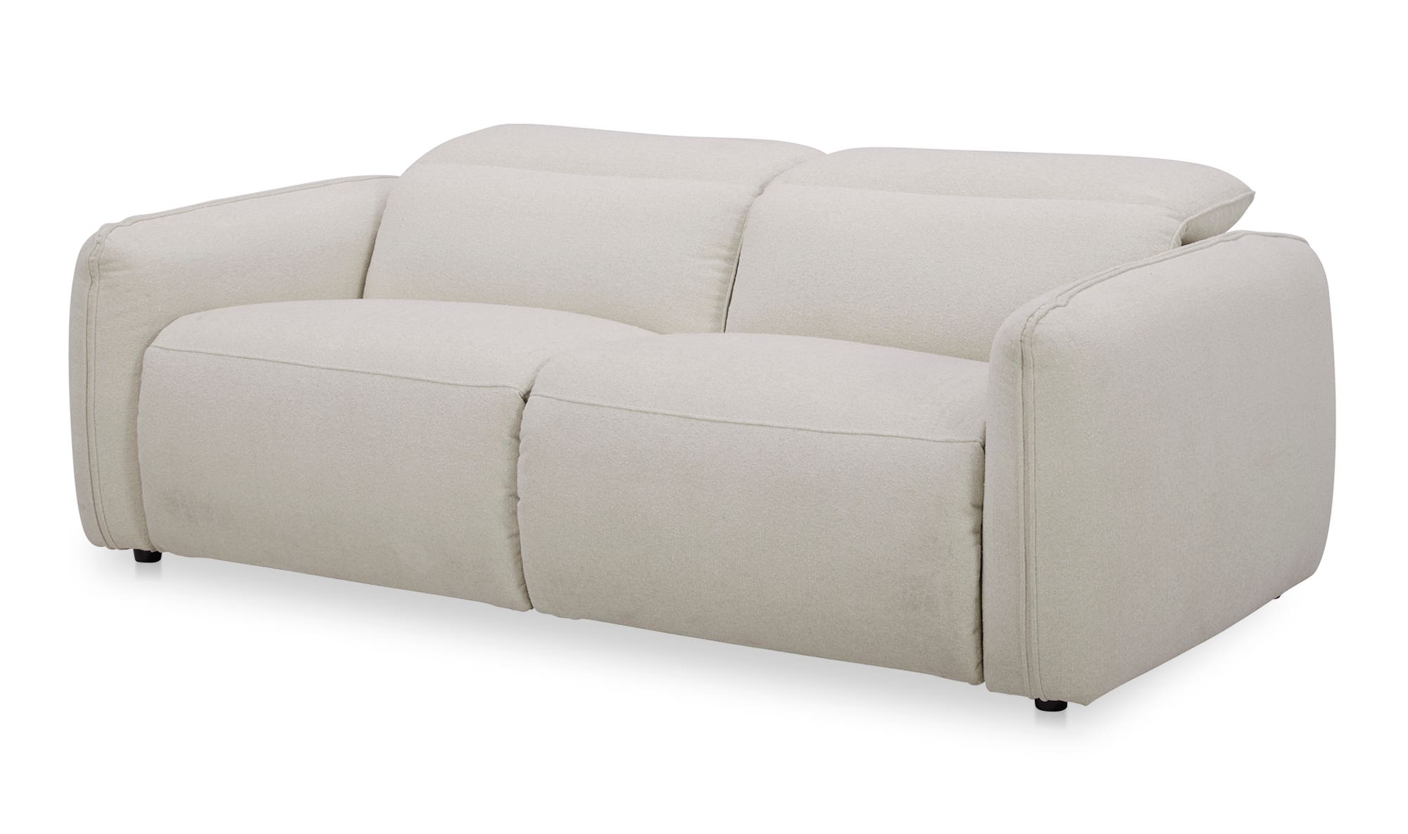 Moe's Eli Contemporary Sofa - Warm White