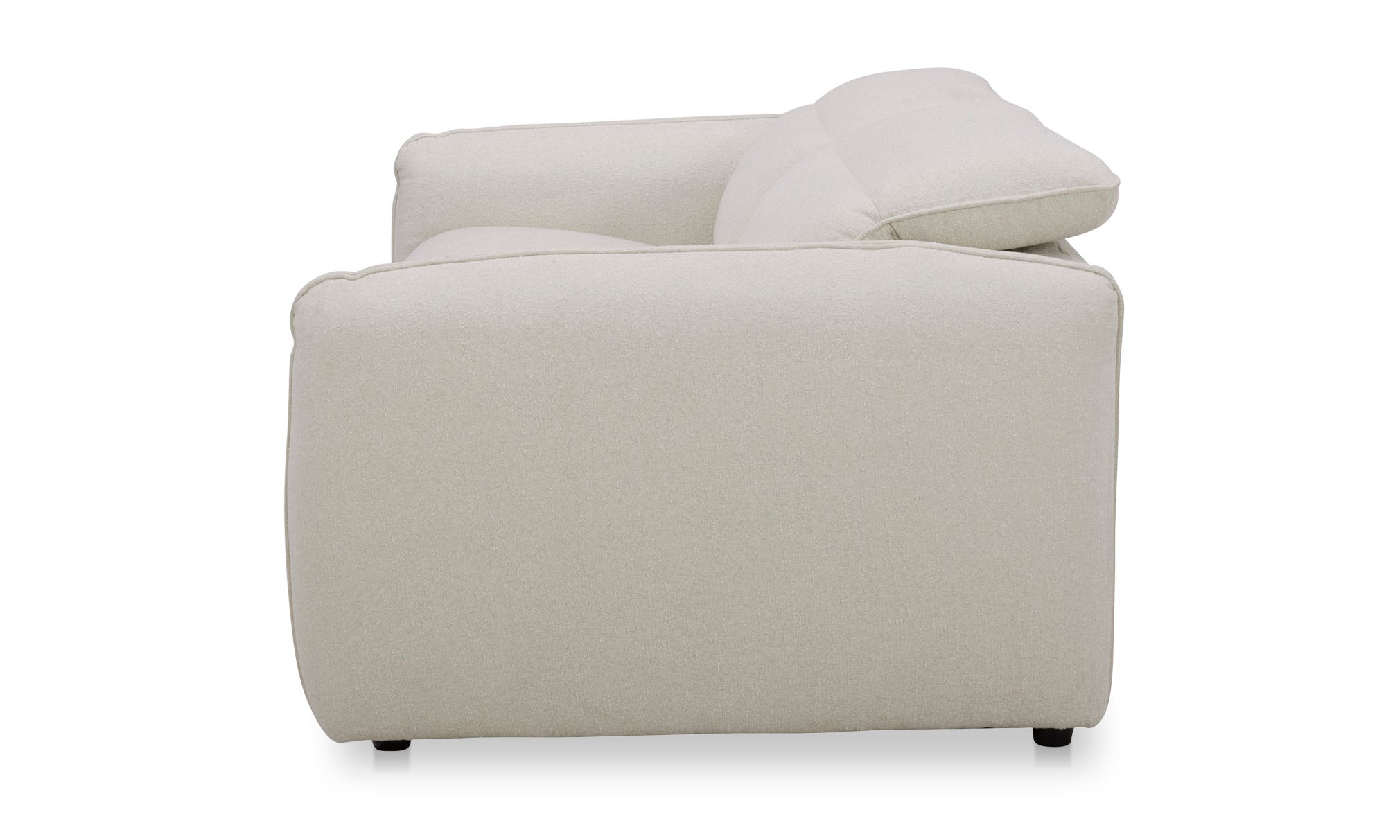 Moe's Eli Contemporary Sofa - Warm White