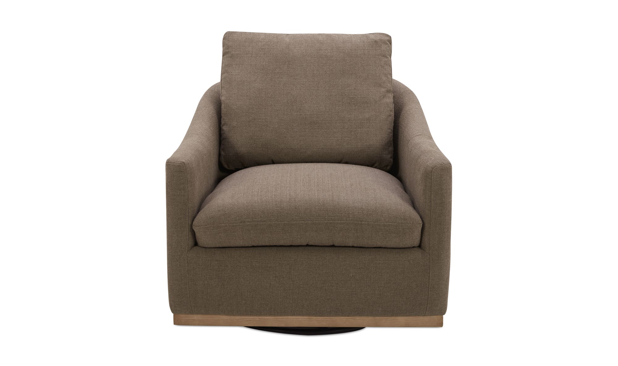 Moe's - Linden Rustic Swivel Chair