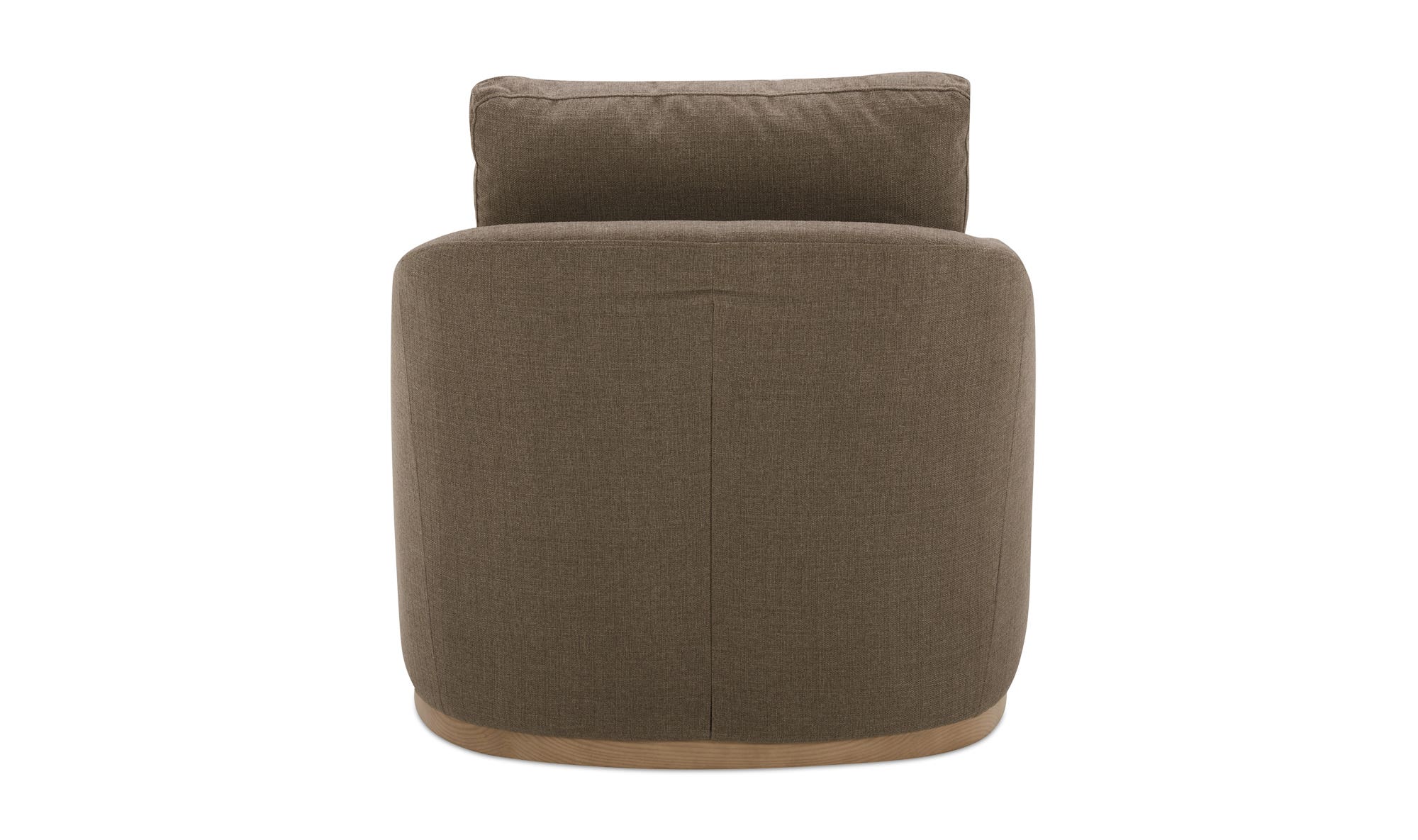 Moe's Linden Rustic Swivel Chair - Soft Taupe