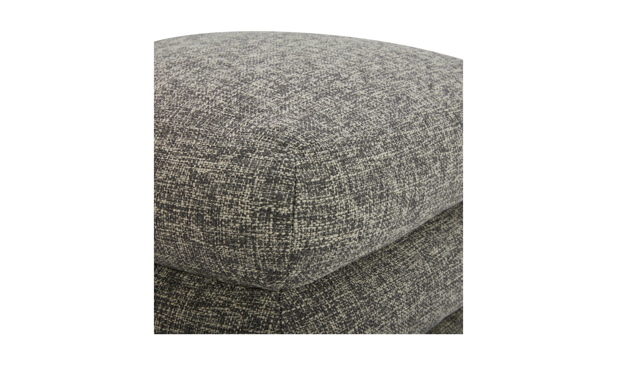 Moe's Lowtide Contemporary Corner Chair - Stone Tweed