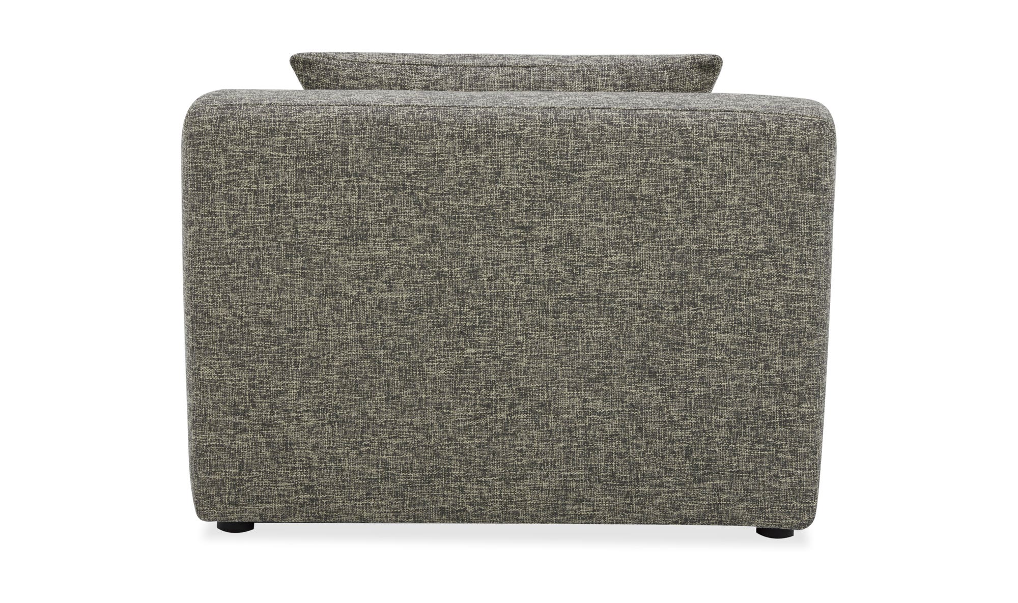 Moe's Lowtide Contemporary Slipper Chair - Stone Tweed