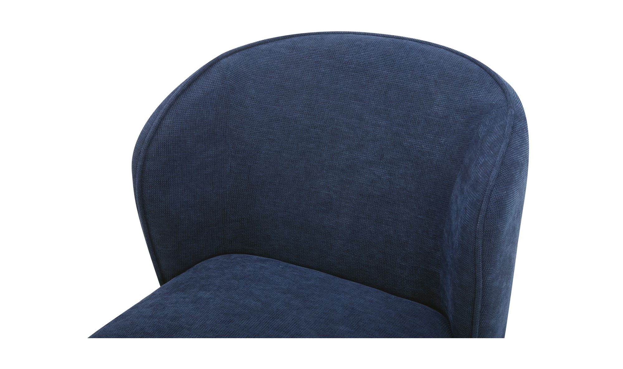 Moe's Larson Contemporary Dining Chair - Navy Blue