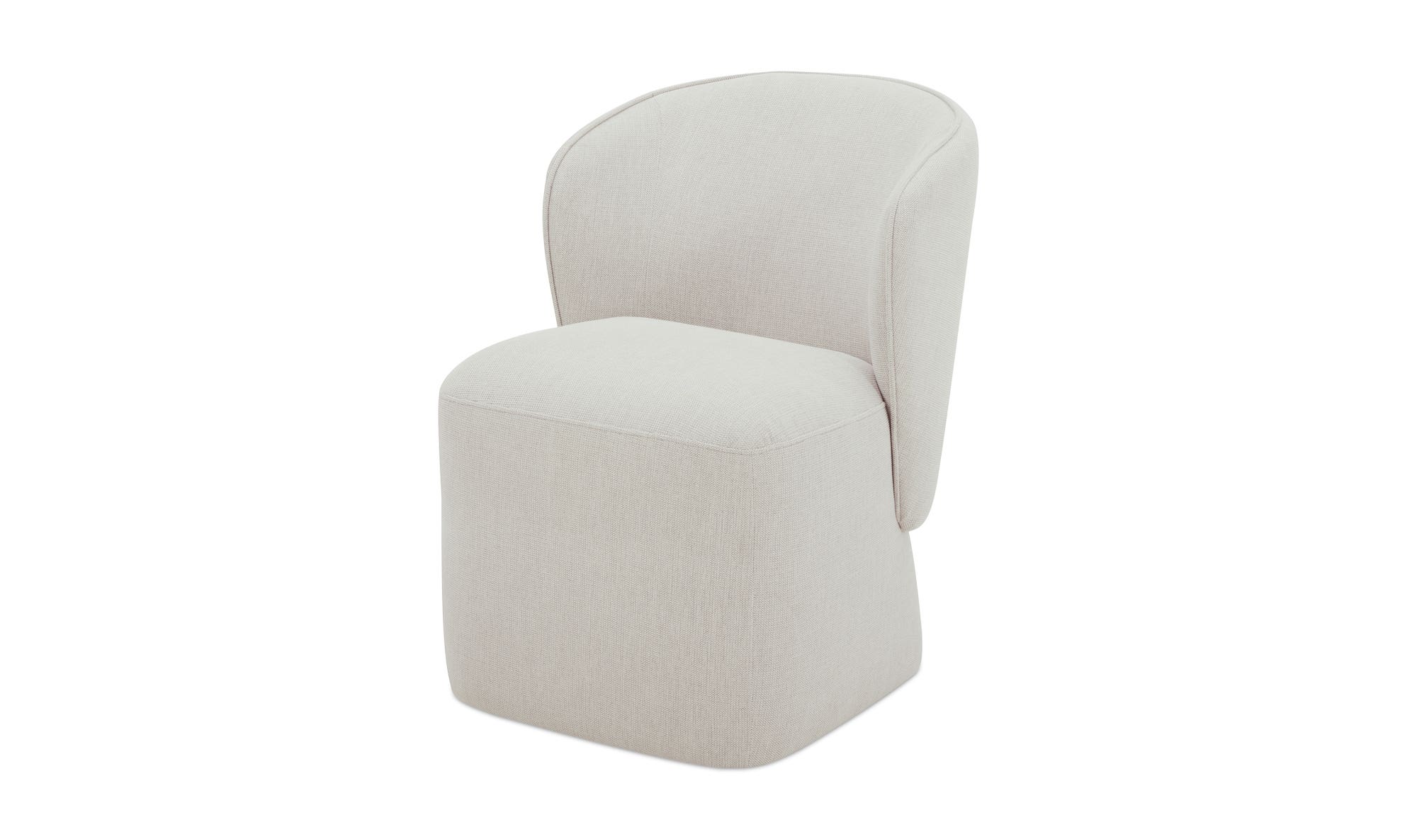 Moe's Larson Contemporary Dining Chair - Heather Gray