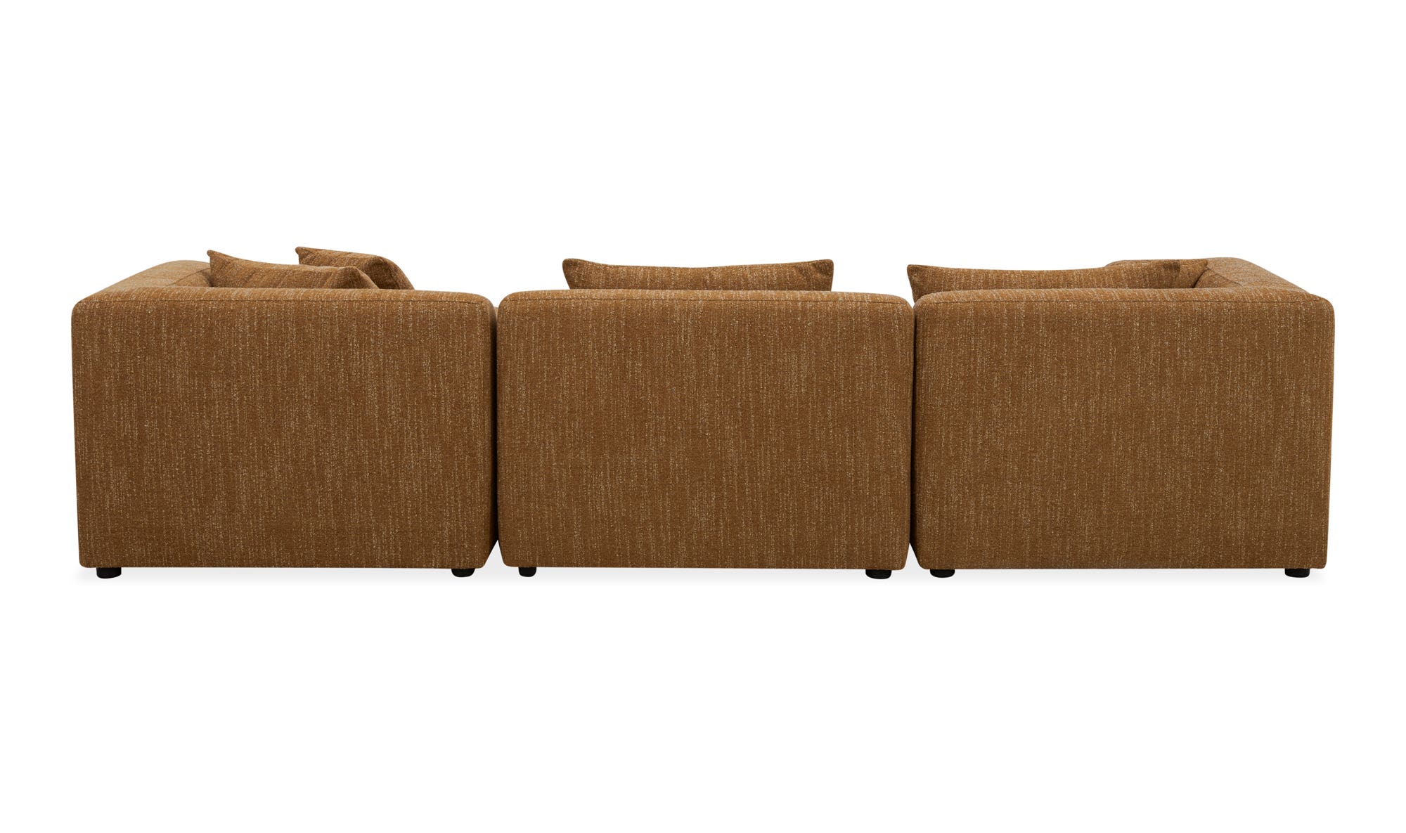 Moe's Lowtide Lounge Contemporary Sectional - Amber Glow