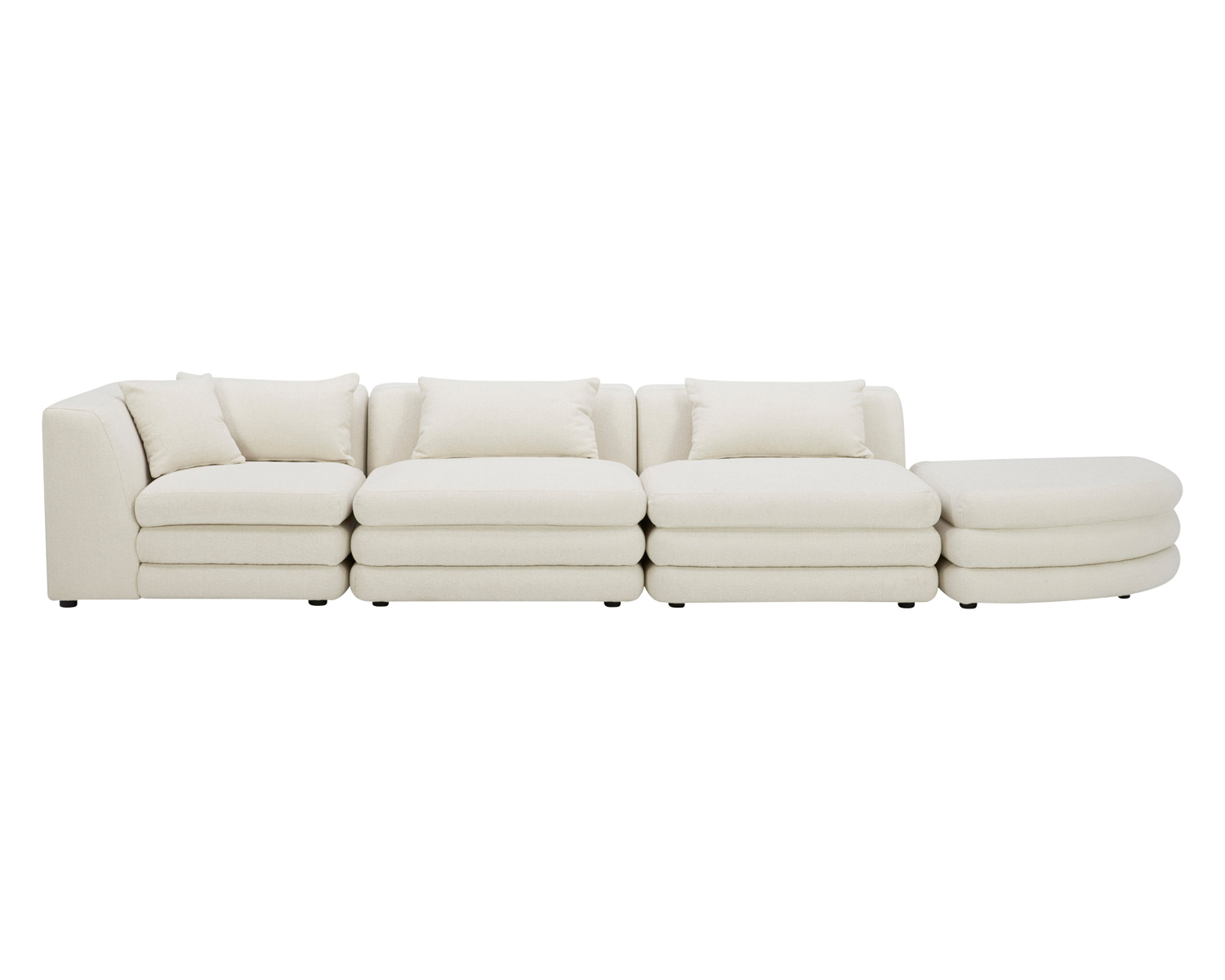 Moe's - Lowtide Linear Contemporary Sectional