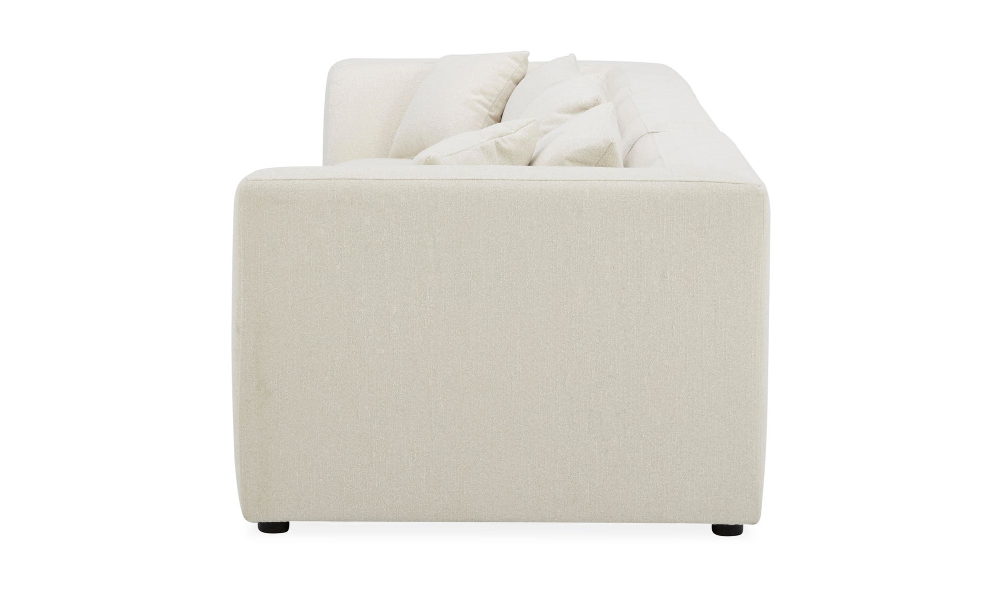 Moe's Lowtide Contemporary Sofa - Warm White