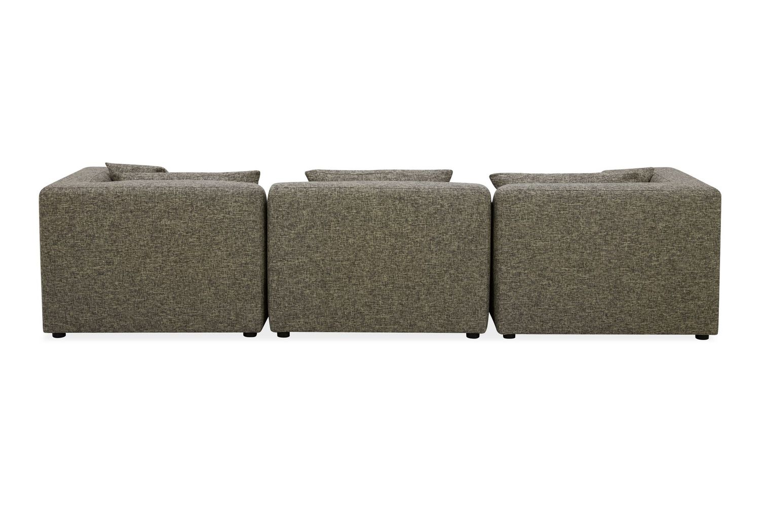 Moe's Lowtide Contemporary Modular Sofa - Stone Tweed