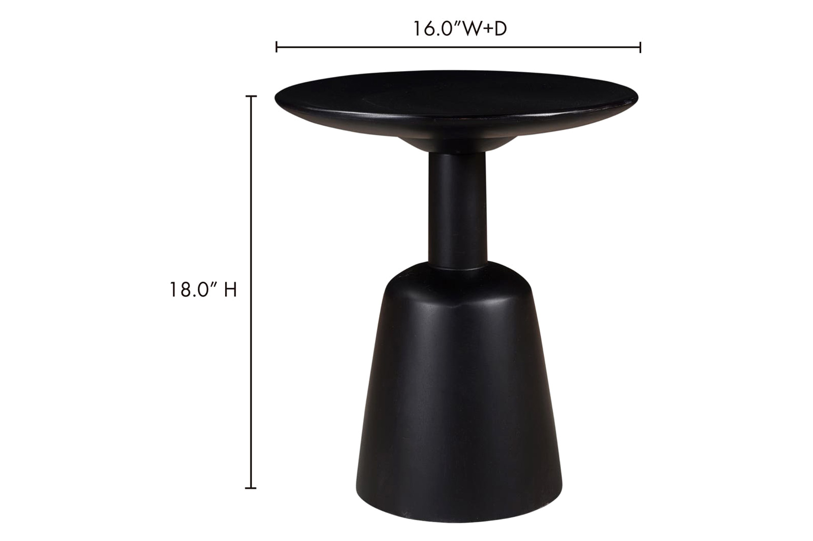 Moe's Nels End Table - Black