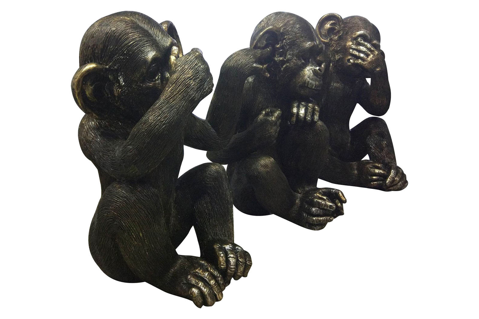 Moe's - He Did It Chimps Set of 3