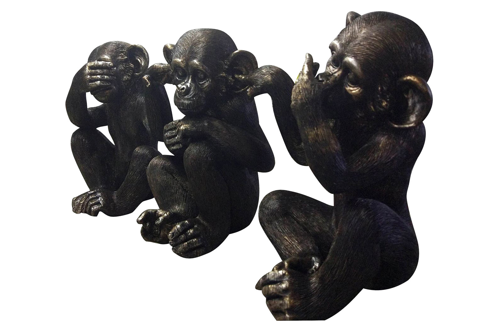 Moe's - He Did It Chimps Set of 3